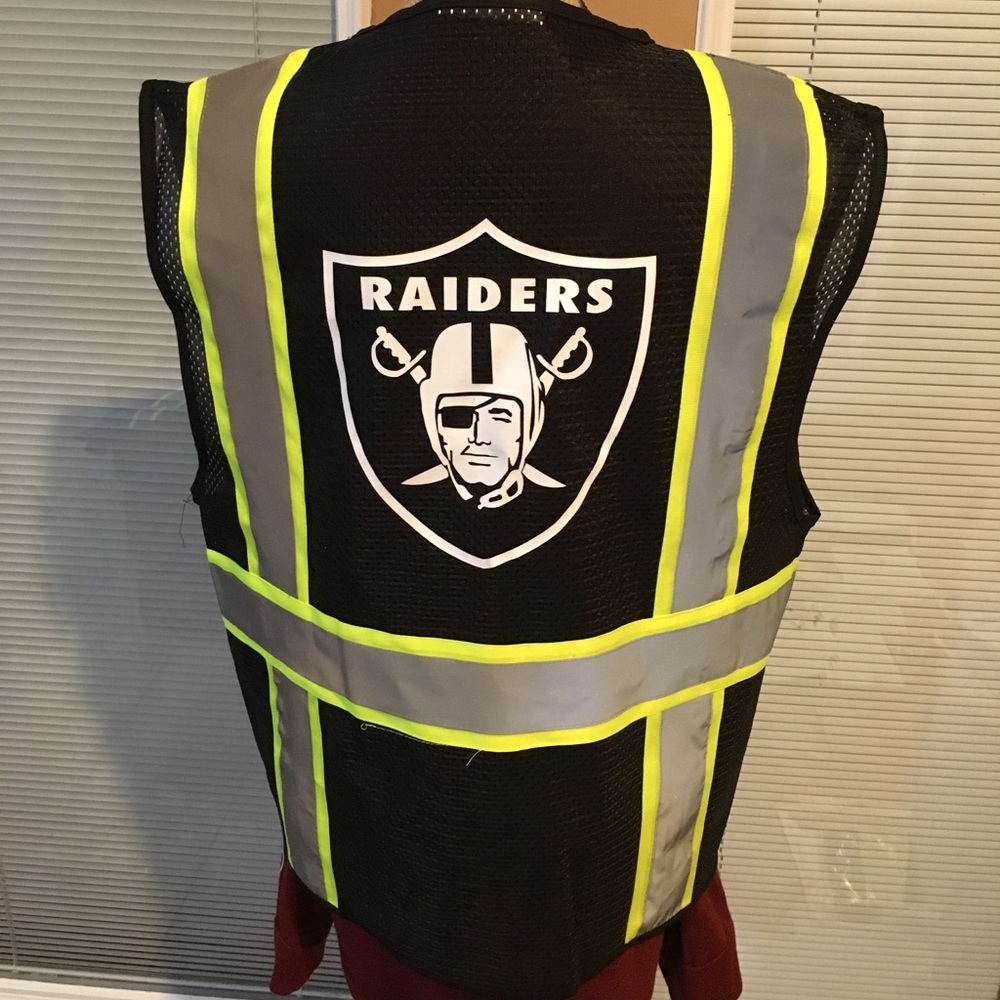 COPY - Raiders safety work vest safety vest